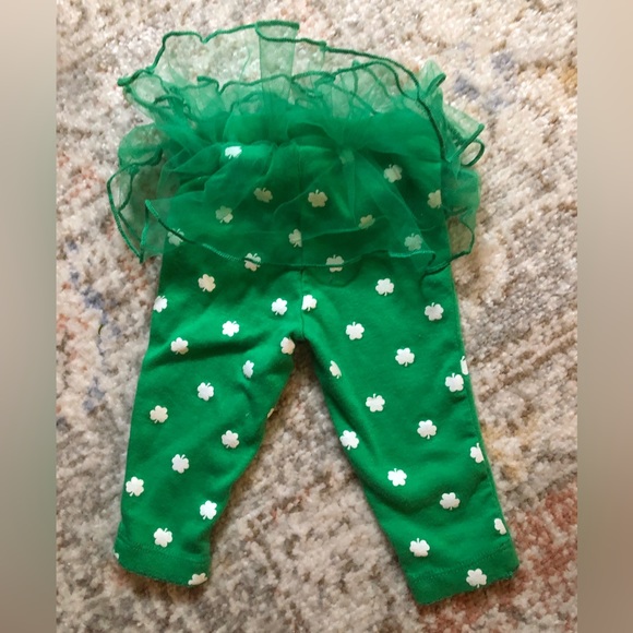 Carter's Other - ☘️ Adorable St. Patty’s Day ☘️ ruffle pants 3 months